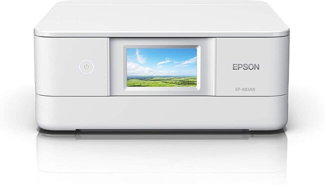 家庭用プリンターで最高レベルの高画質エプソン「EP-883A」