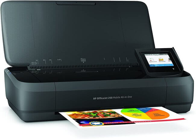 持ち運べるサイズの複合機HP OfficeJet 250 Mobile AiO（CZ992A#ABJ）