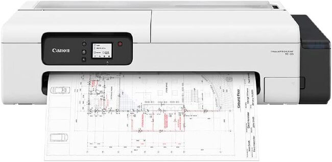 自宅で図面やポスターが印刷できるキヤノン「TC-20」