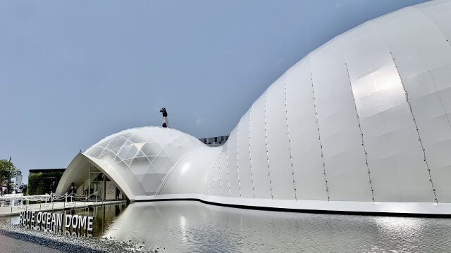 紙の建築家 坂茂氏が設計した大阪万博の海のパビリオン