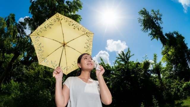 暑い季節のメイク術