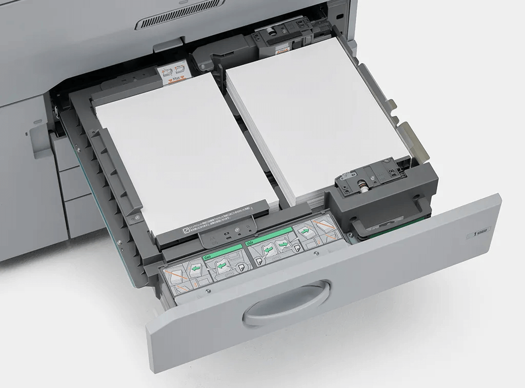RICOH IM C8010/C6510は最大8330枚の給紙が可能