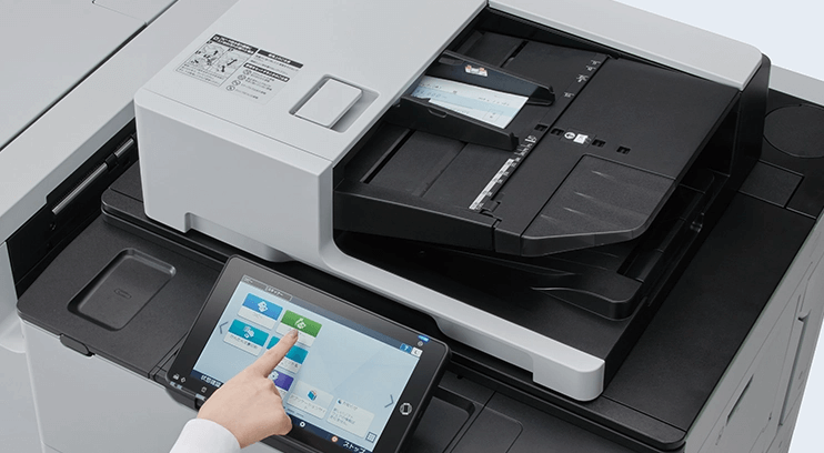 RICOH IM C8010/C6510は小さな書類の読み取りにも対応