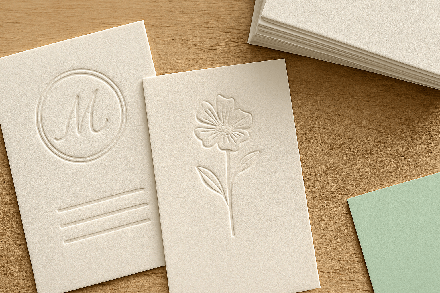 箔押しや特殊印刷を施したアイテムに