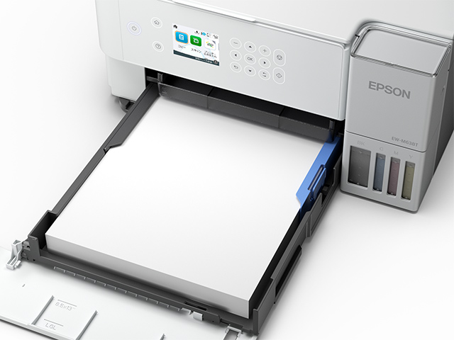 EPSON「EW-M638T」給紙トレイ