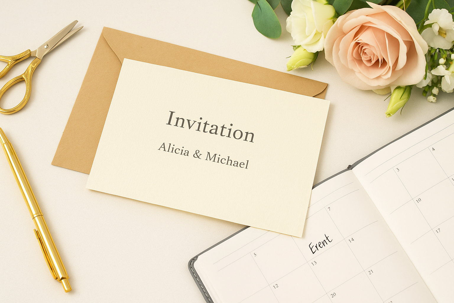 招待状や和風カードに