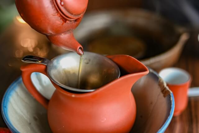 茶器を使った台湾茶の淹れ方