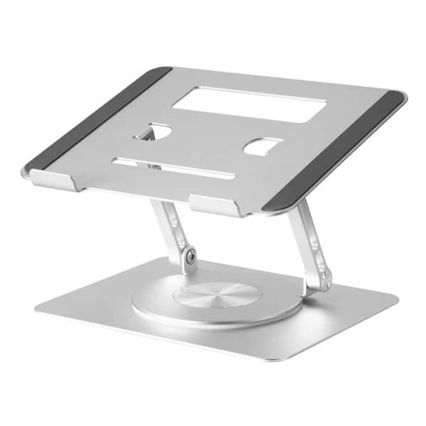 1） KING JIM　ノートパソコンスタンド（回転式）