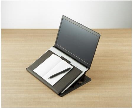 2） KOKUYO　スライドボード付きノートPCスタンド ＜BIZRACK＞