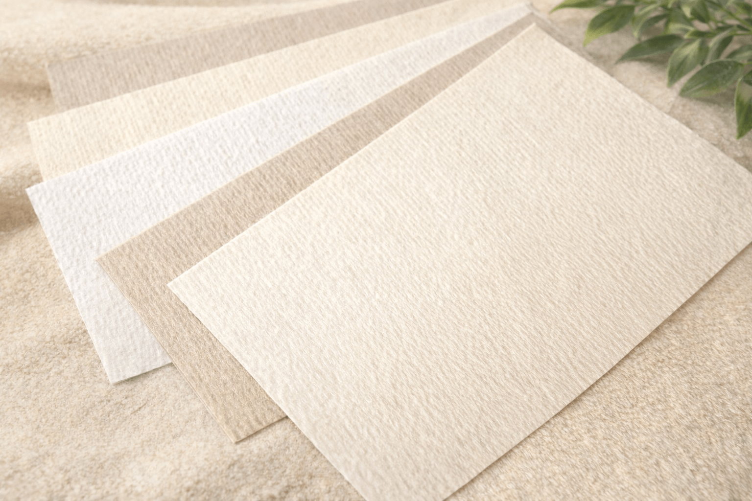 ★皮を剥いたバナナのようなやわらかな肌合い