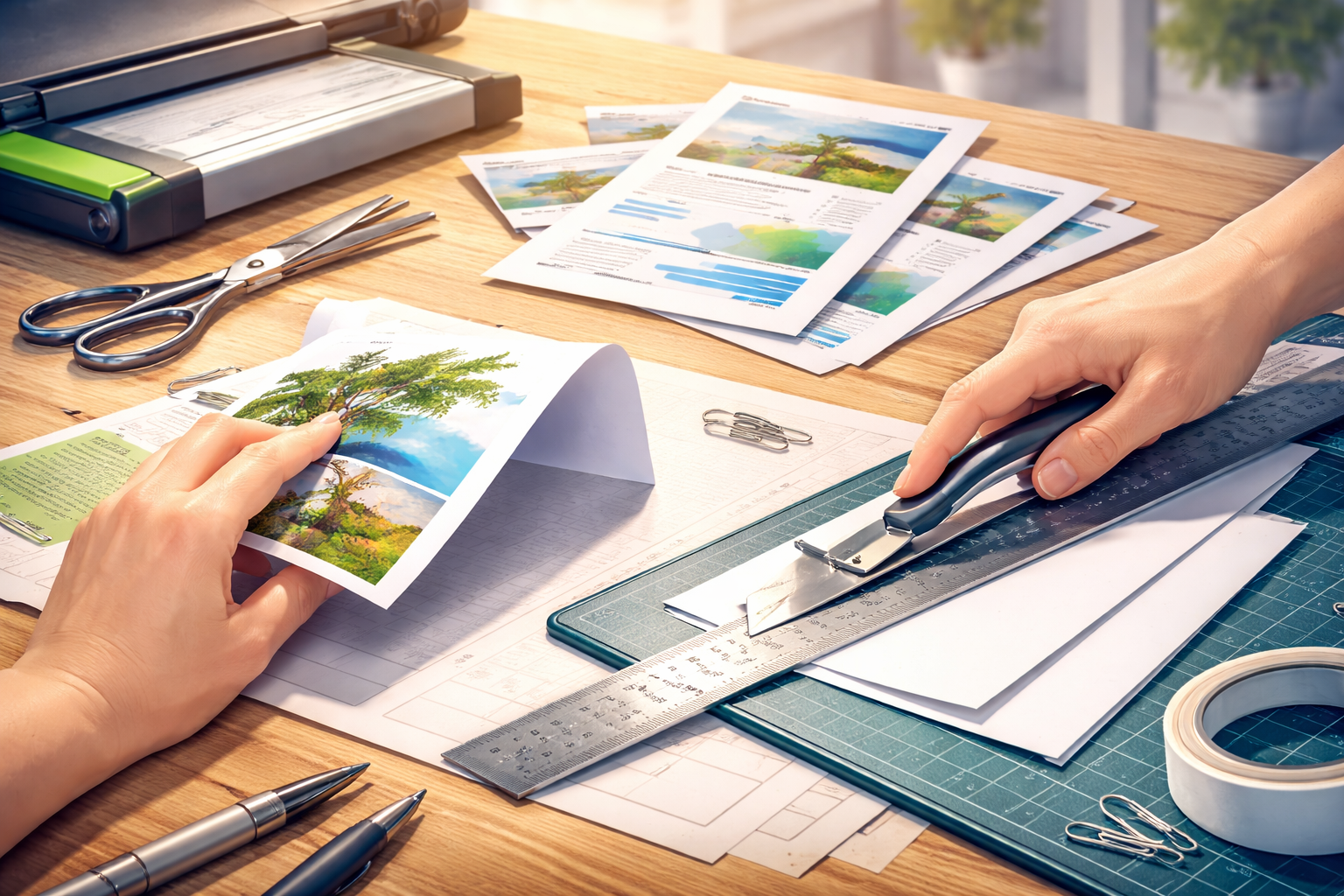 加工や取扱いがしやすい紙質