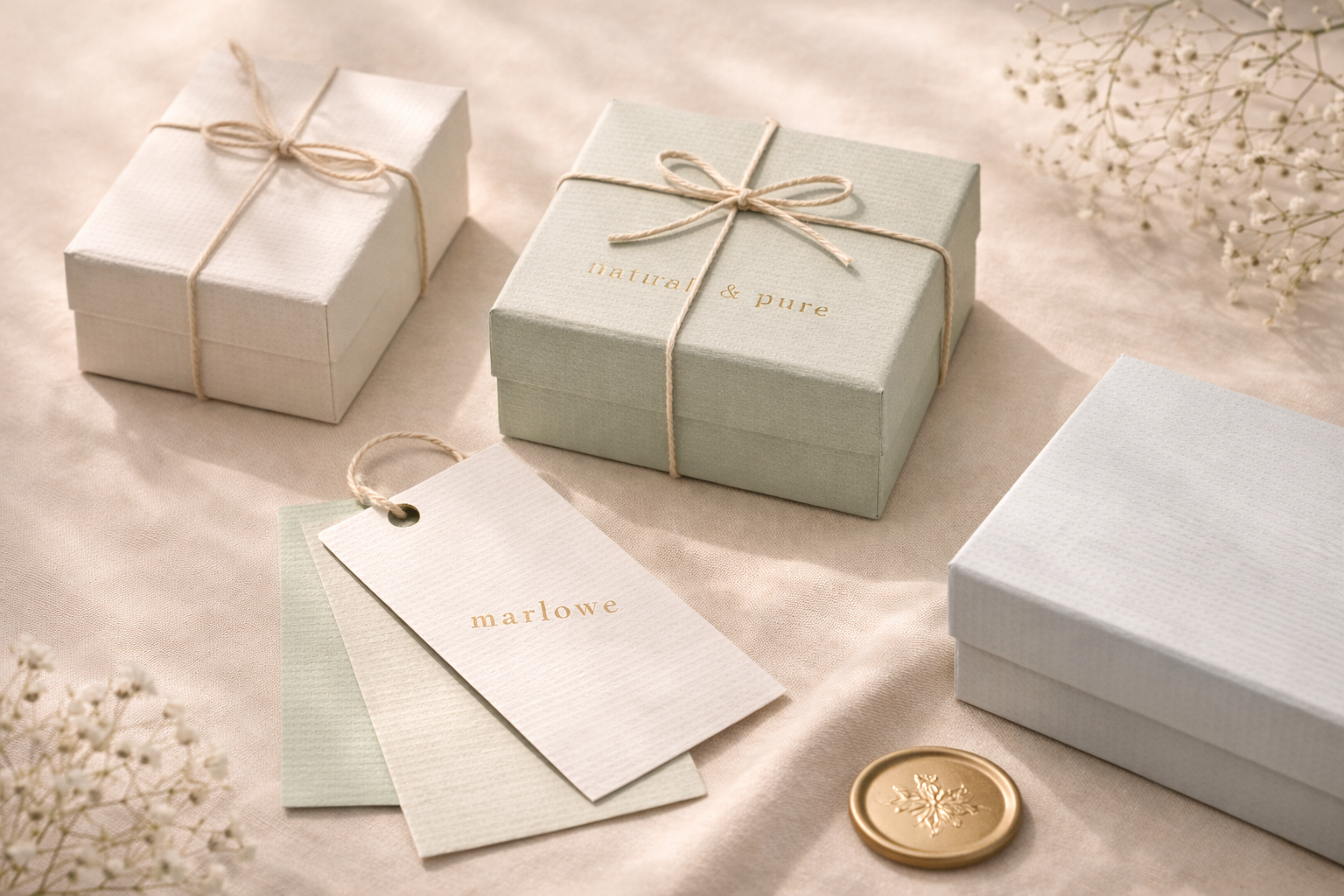 パッケージ台紙で印象を格上げ