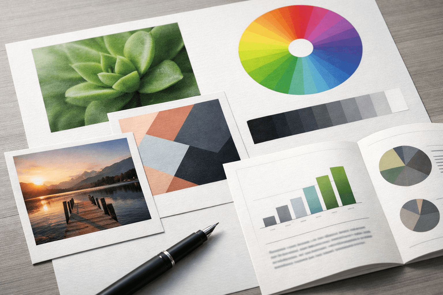 マットで上品な質感と安定した印字再現性