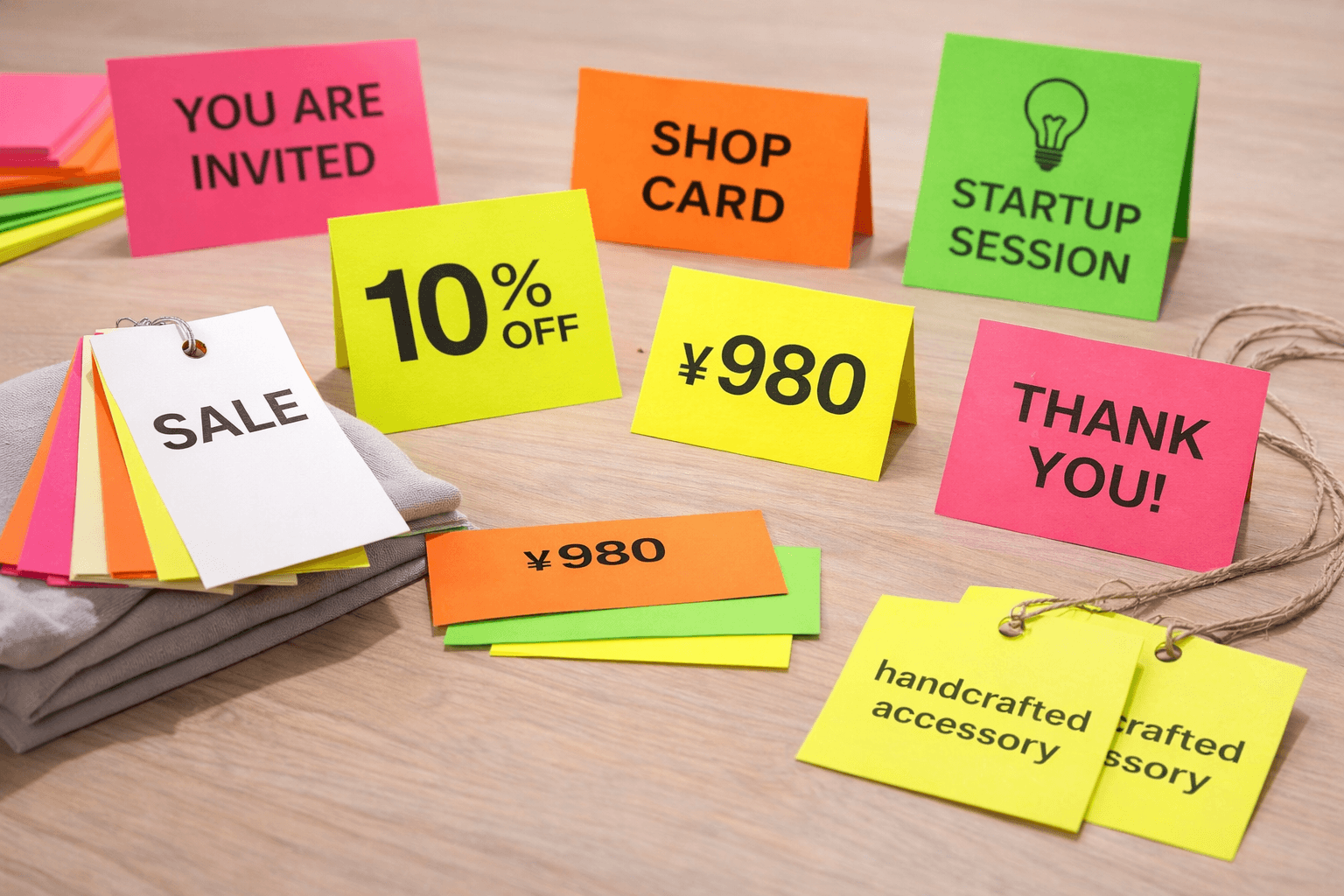 販促用途に適した高い実用性