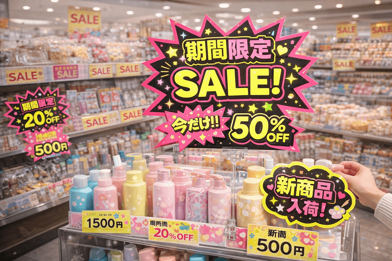 店舗POP・キャンペーン告知