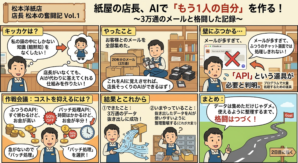 AIプロジェクト格闘記 Vol.1 解説画像
