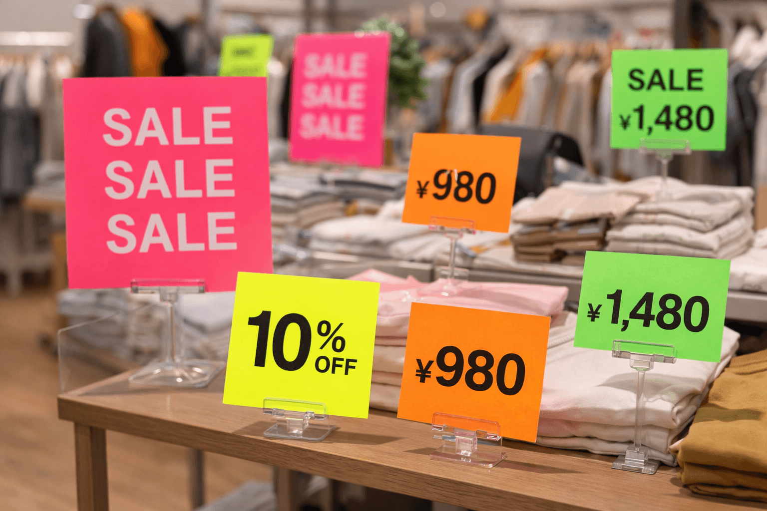 店頭POP・プライスカード