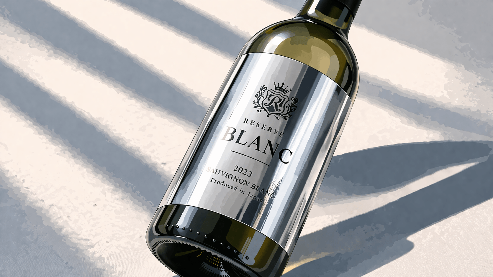 高級感を演出するボトルラベル