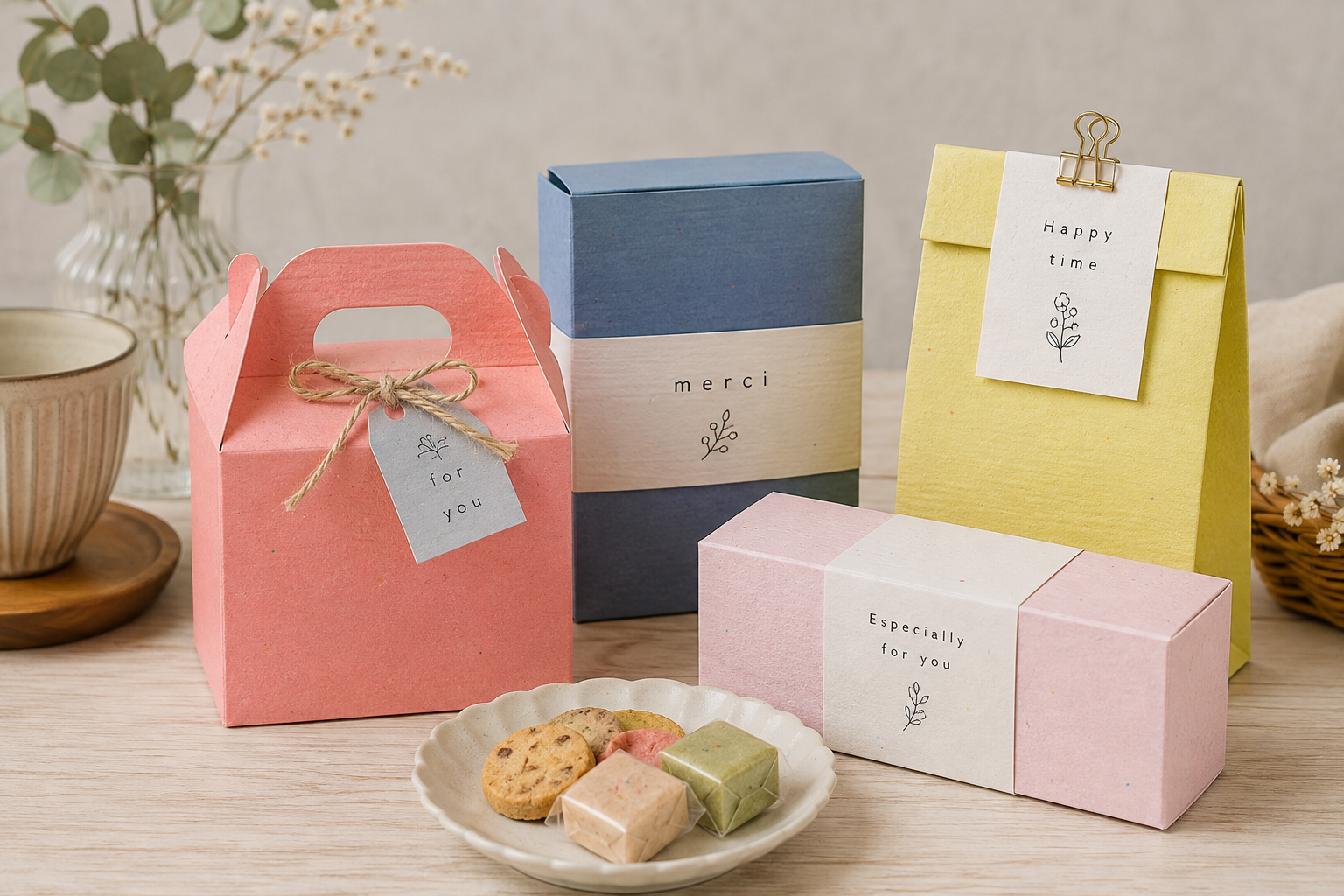 菓子・雑貨のパッケージ