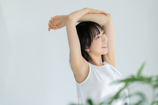 軽いストレッチをして体を動かすと集中力がリセットする