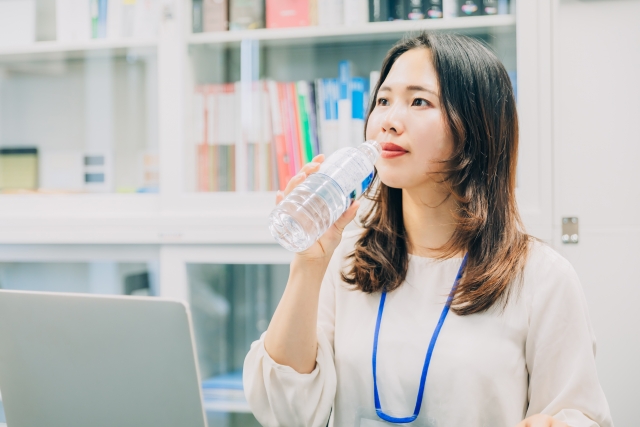水分や糖分を補給すると集中力がリセットする