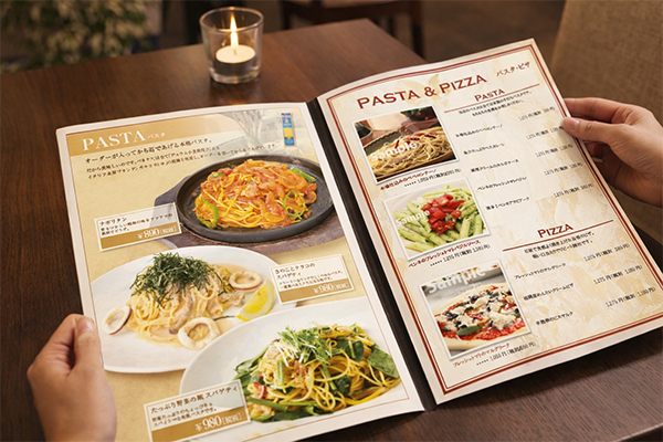 飲食店メニューに最適