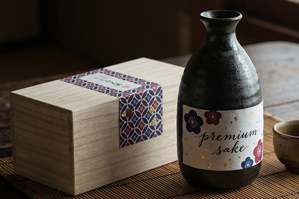 和風商品ラベルに最適な和紙ラベル金銀箔