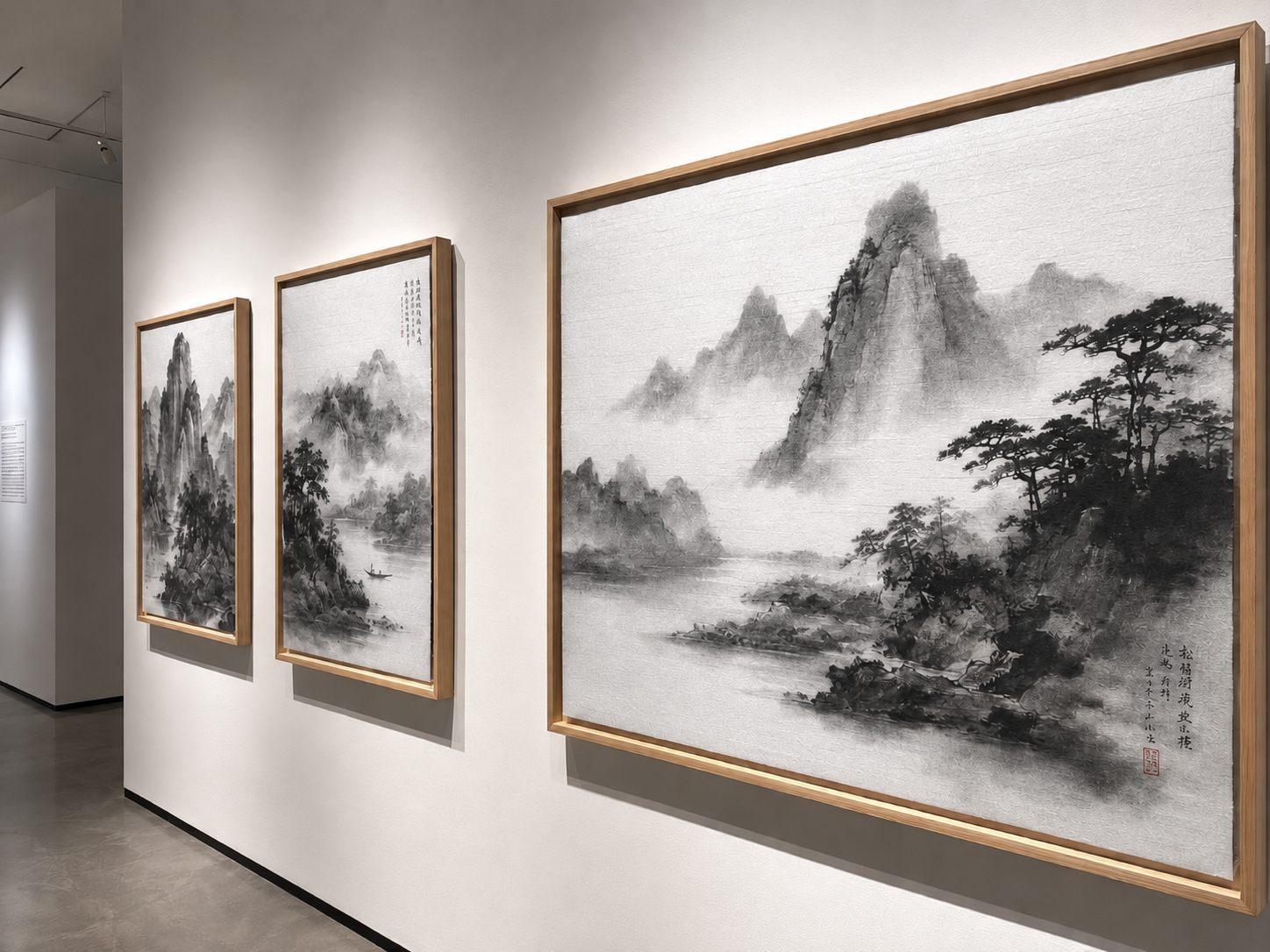 書画・作品のギャラリー展示に
